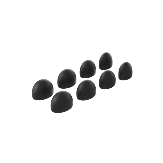 Loop Dream™ Foam-Silicone Ear Tips - Black (Mixed Sizes)